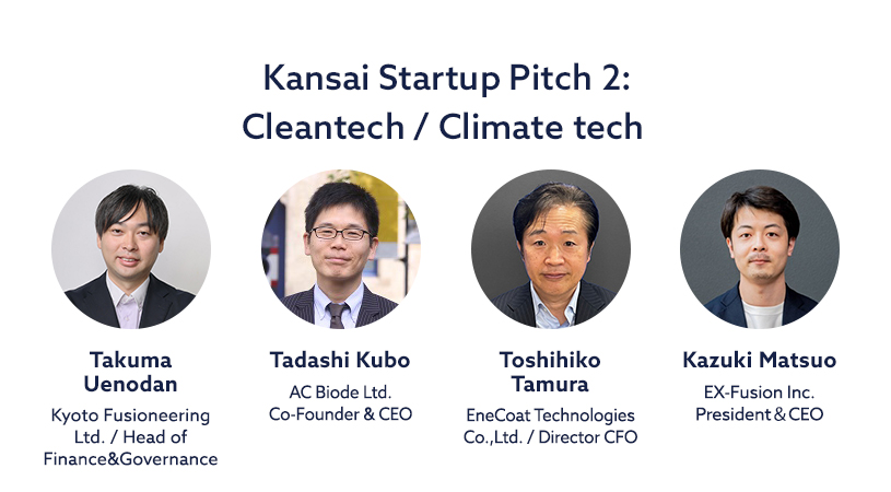 Kansai Startup Pitch 2: Cleantech / Climate tech